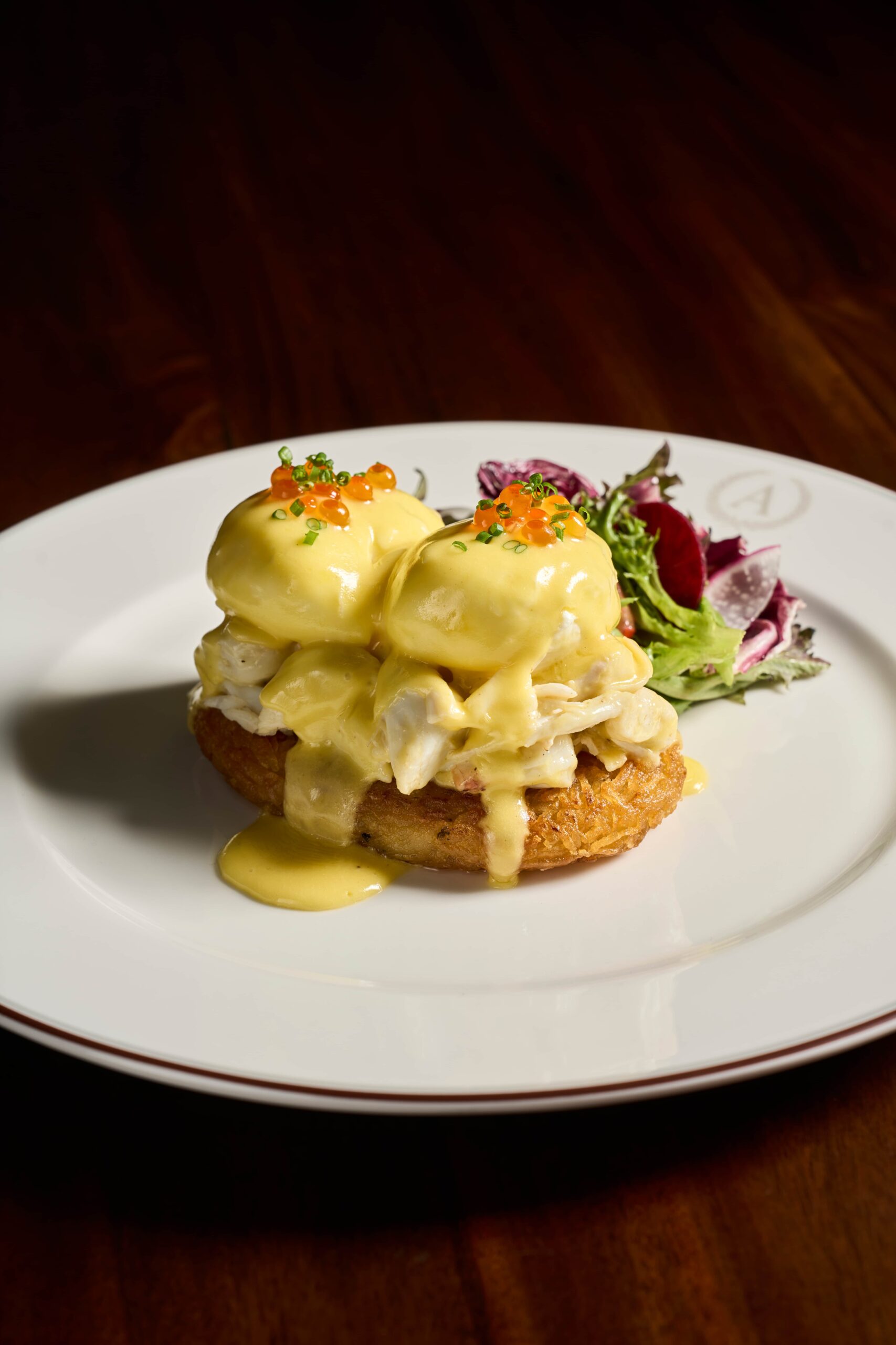 Sebastian’s Rockwell crab eggs benedict
