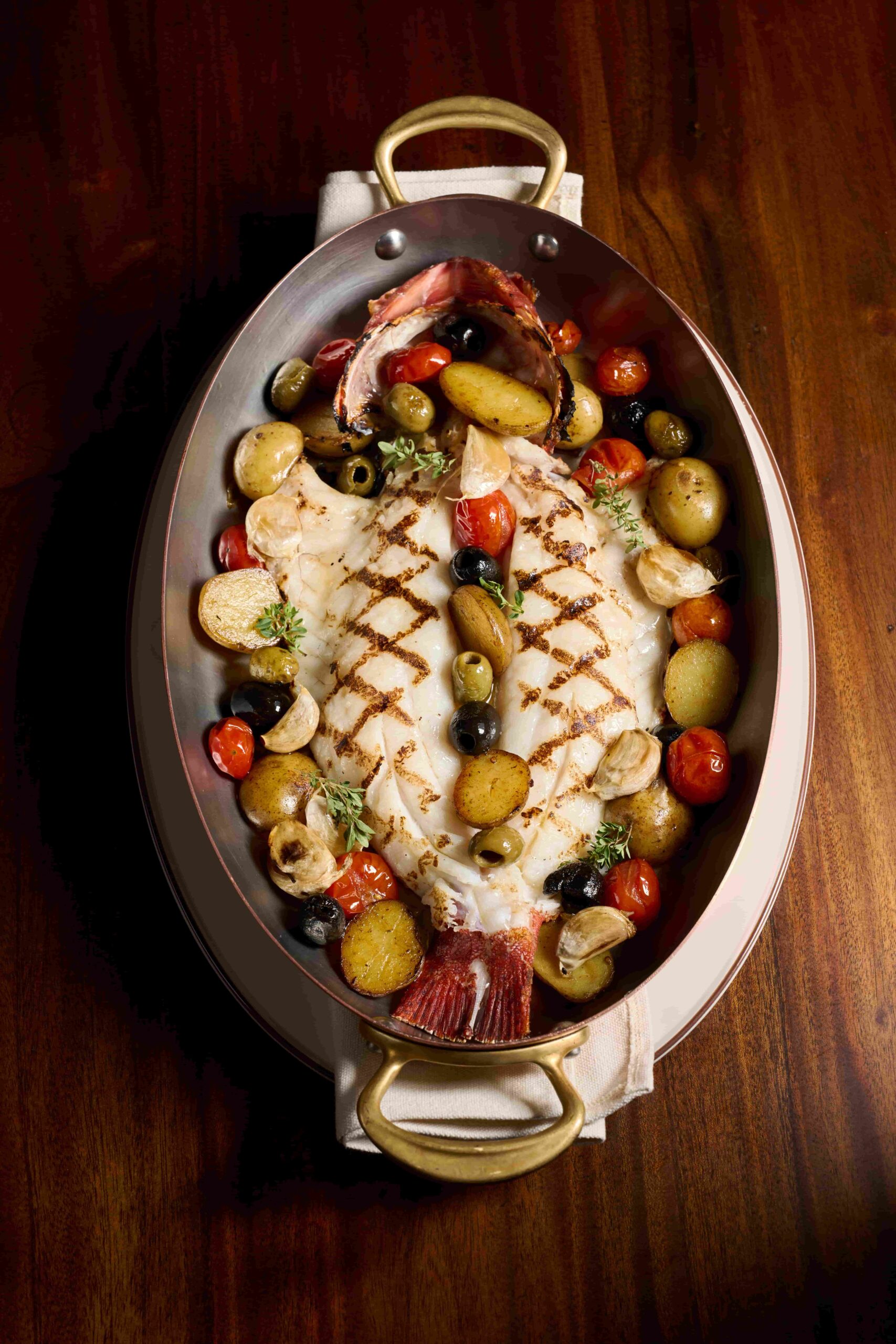 Sebastian's Rockwell grilled grouper