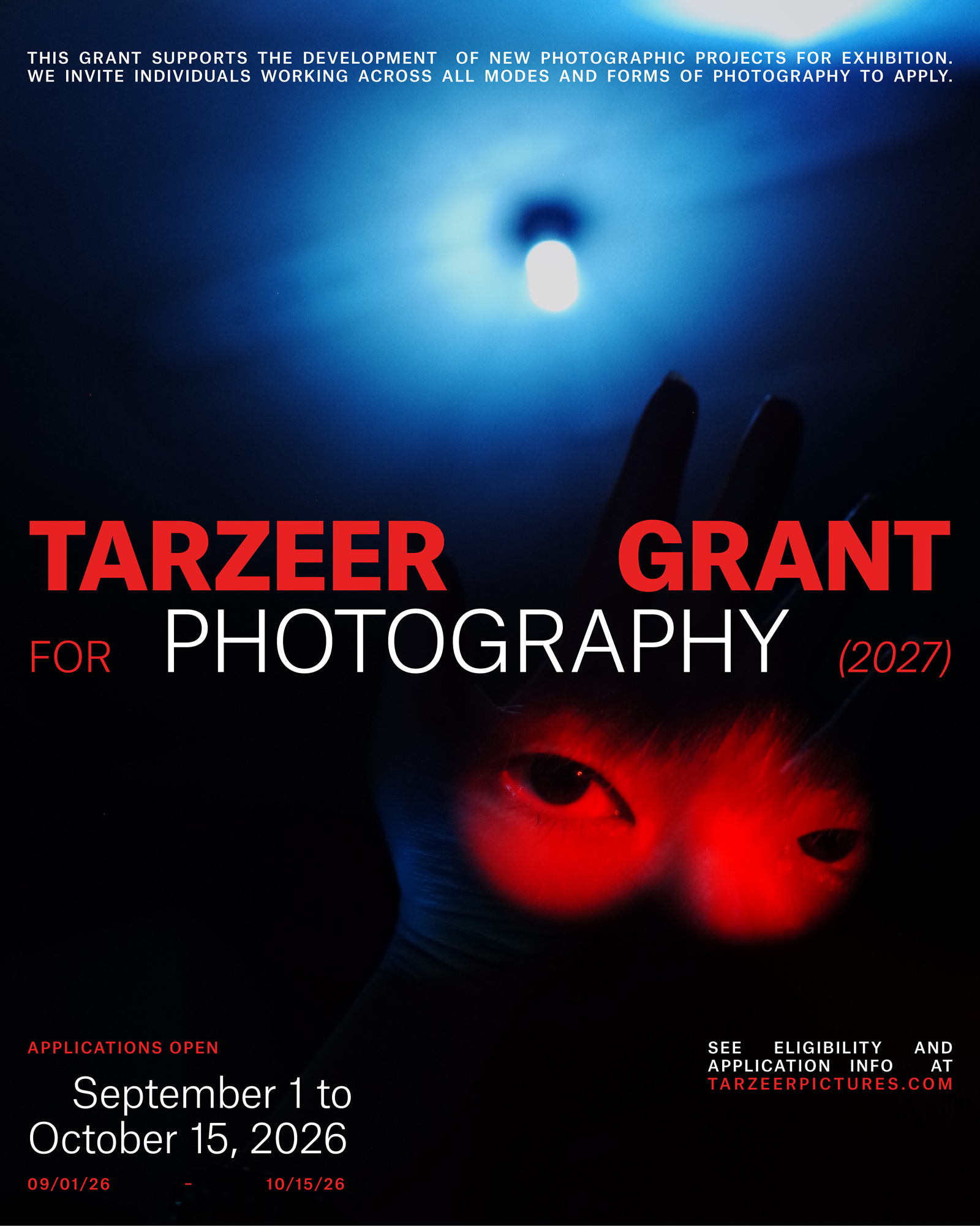 Tarzeer Grant for Photography 2027