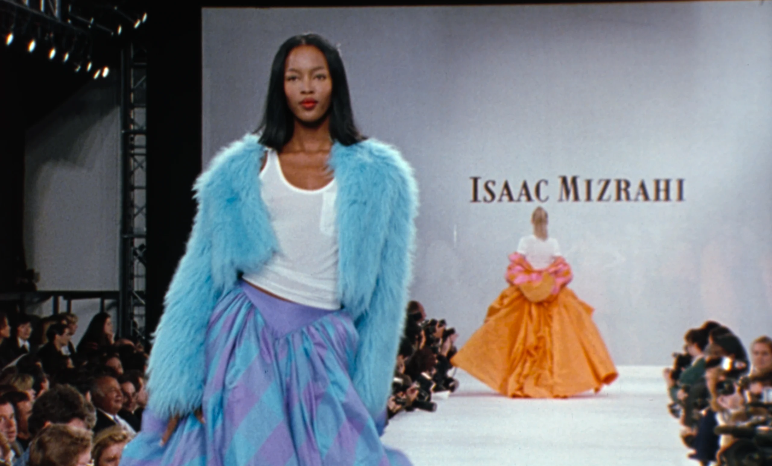 Naomi Campbell walks Isaac Mizrahi's Fall 1994 show