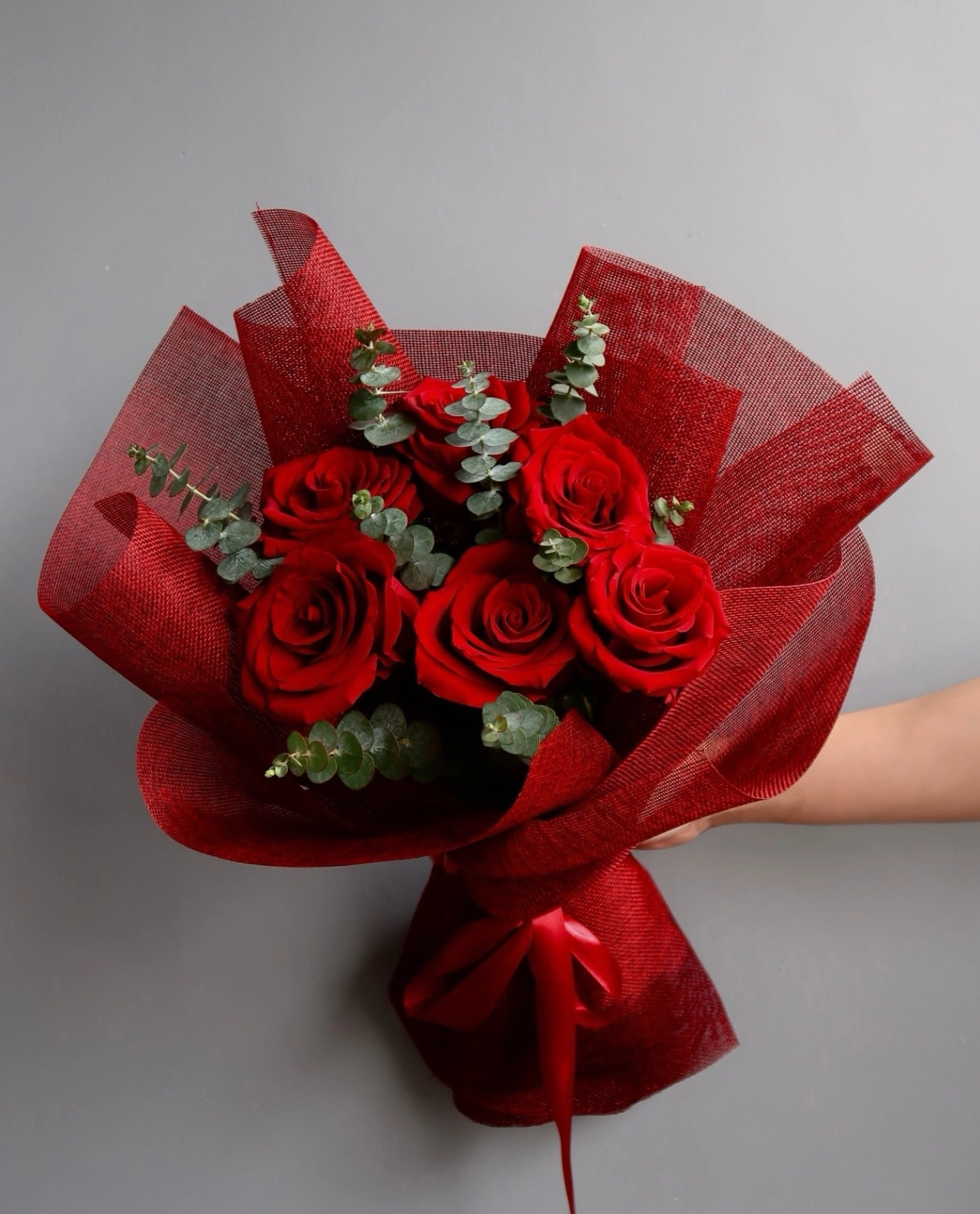 Roses traditionally symbolize romantic devotion