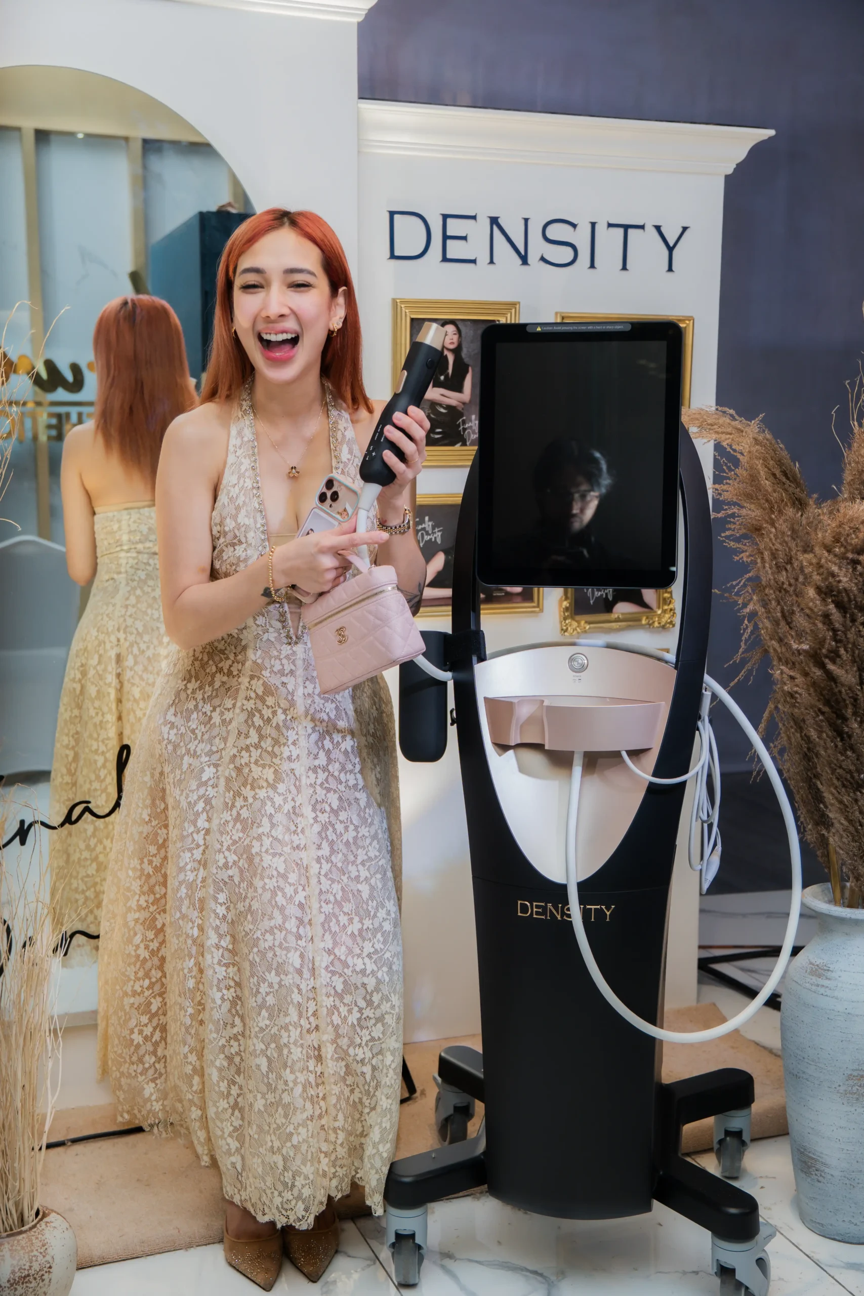 Guests got a close look at the new Density, a non-invasive RF treatment without pain or downtime, meant to support Le Meur's personalized approach to patient care where comfort and personal needs are always taken into consideration