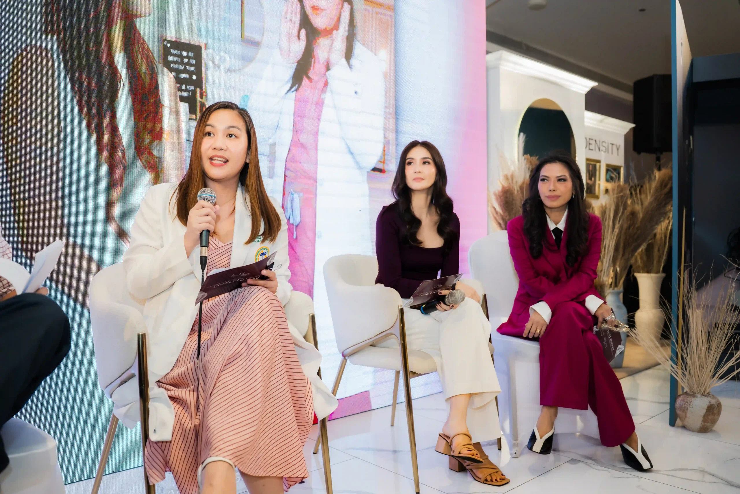 Dr. Janice C. Ty, M.D., Head Physician at Le Meur Aesthetics Greenhills, leads a discussion on beauty and doing what feels right for your body, rather than letting the newest technology dictate your plan