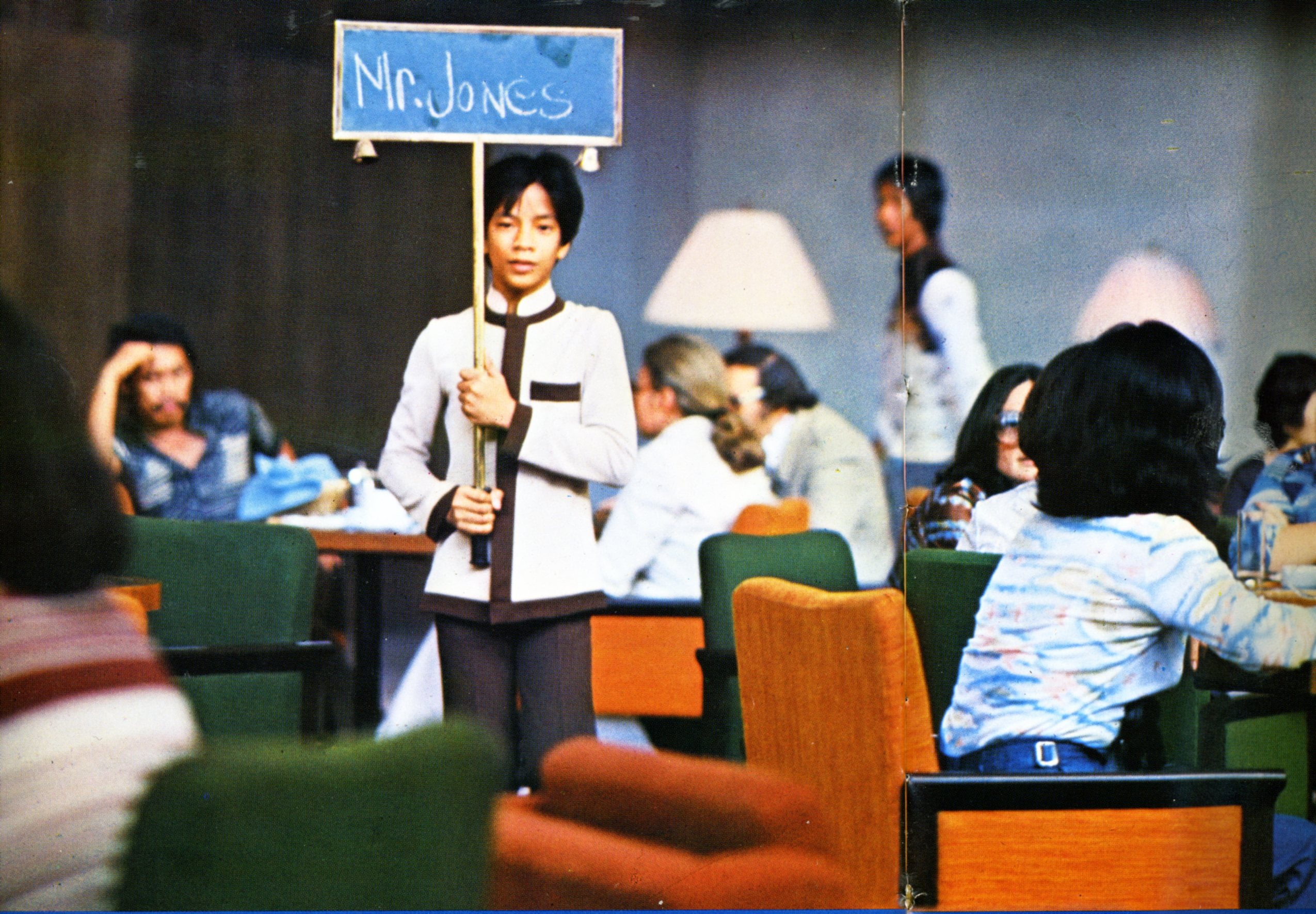 Original Pen bellboy in 1976 with hand sign