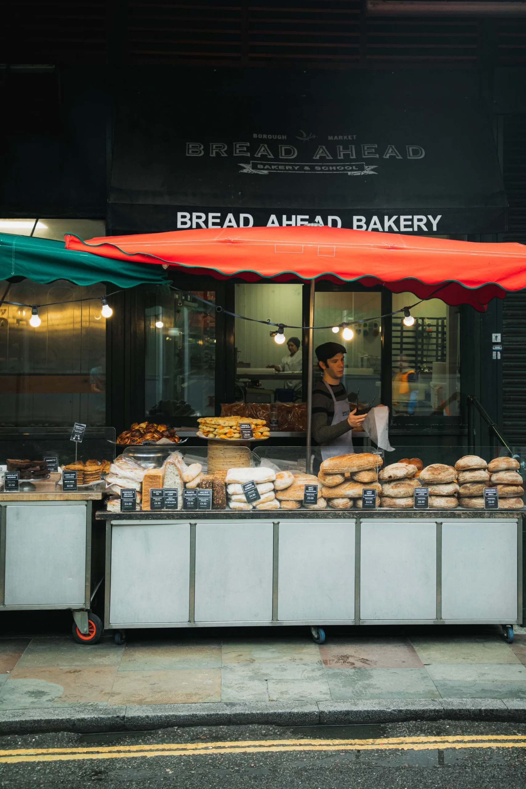 The Bread Ahead Borough Market store