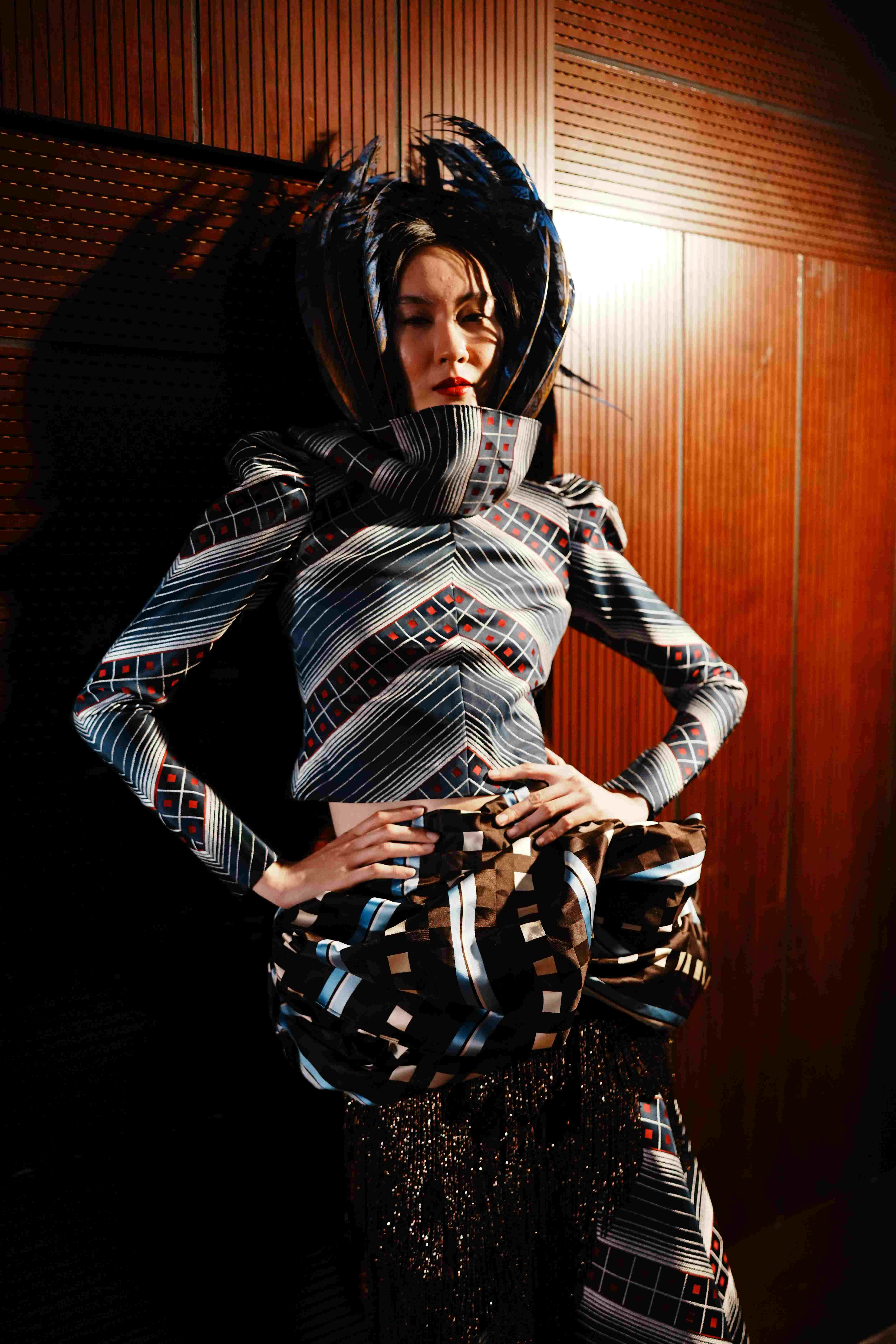 Backstage at Archivo by Rajo Laurel/Photography by Kieran Punay of KLIQ Inc.
