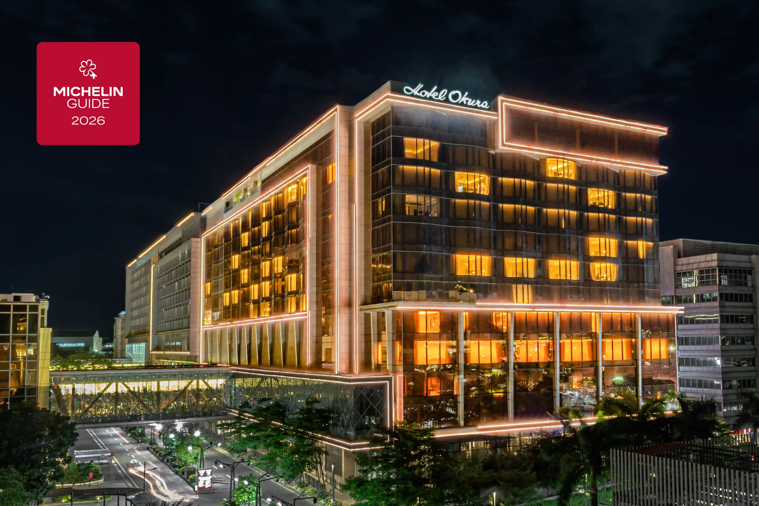 Hotel Okura Manila earns One Michelin Key in the 2026 Michelin Guide hotel selection