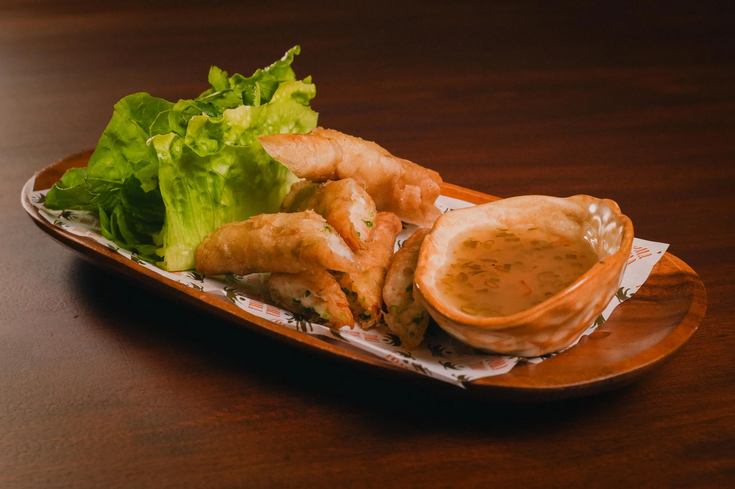 Toma Toma Prawn Lumpia