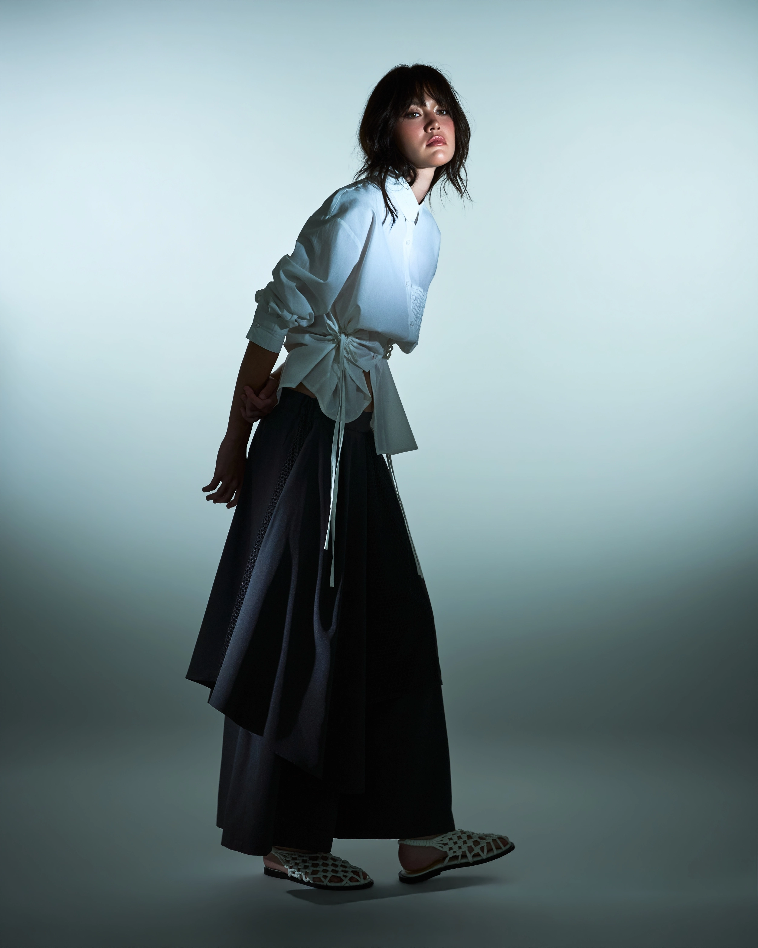 RAJO Holiday 2026 white blouse