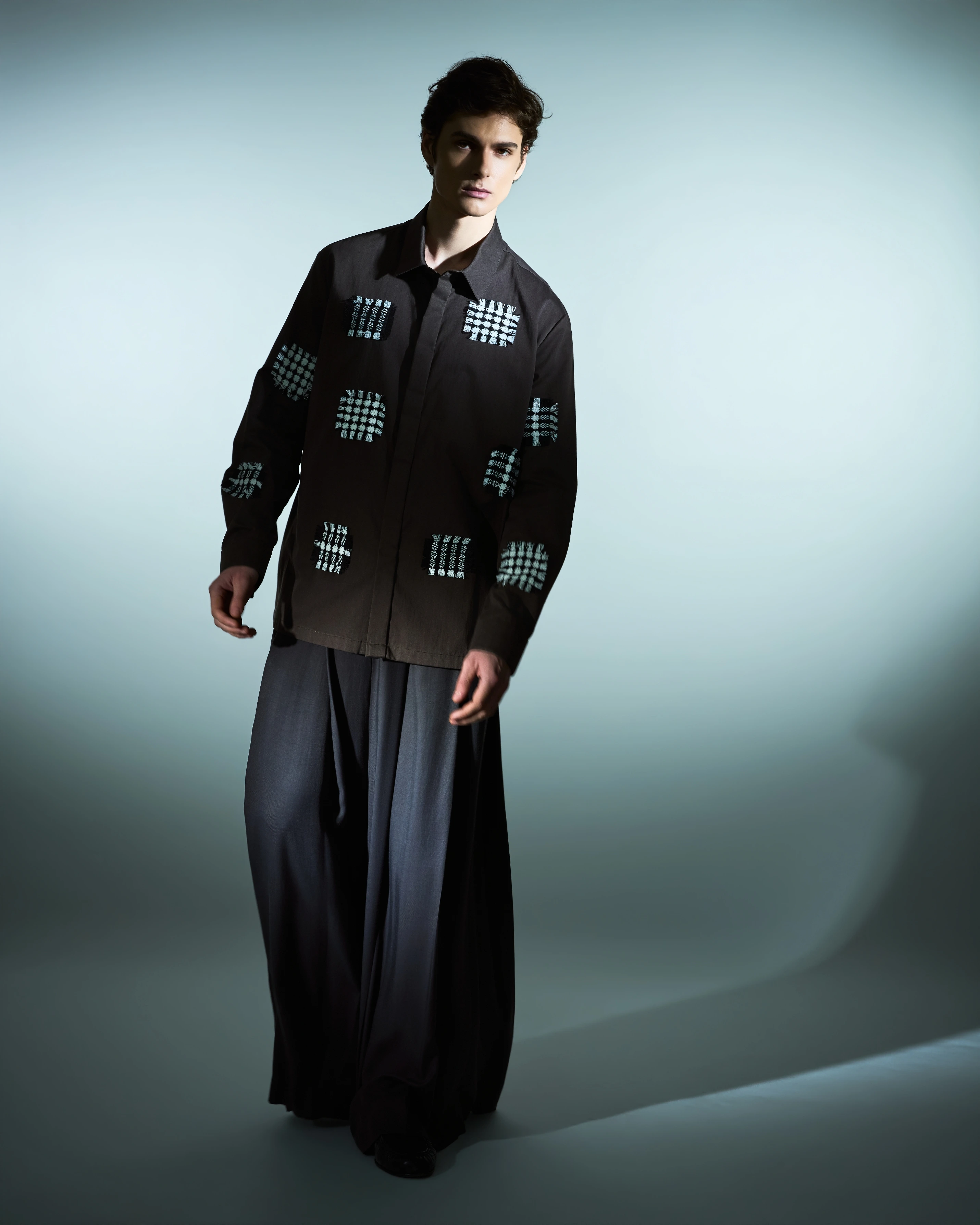 RAJO Holiday 2026 shirt with woven details