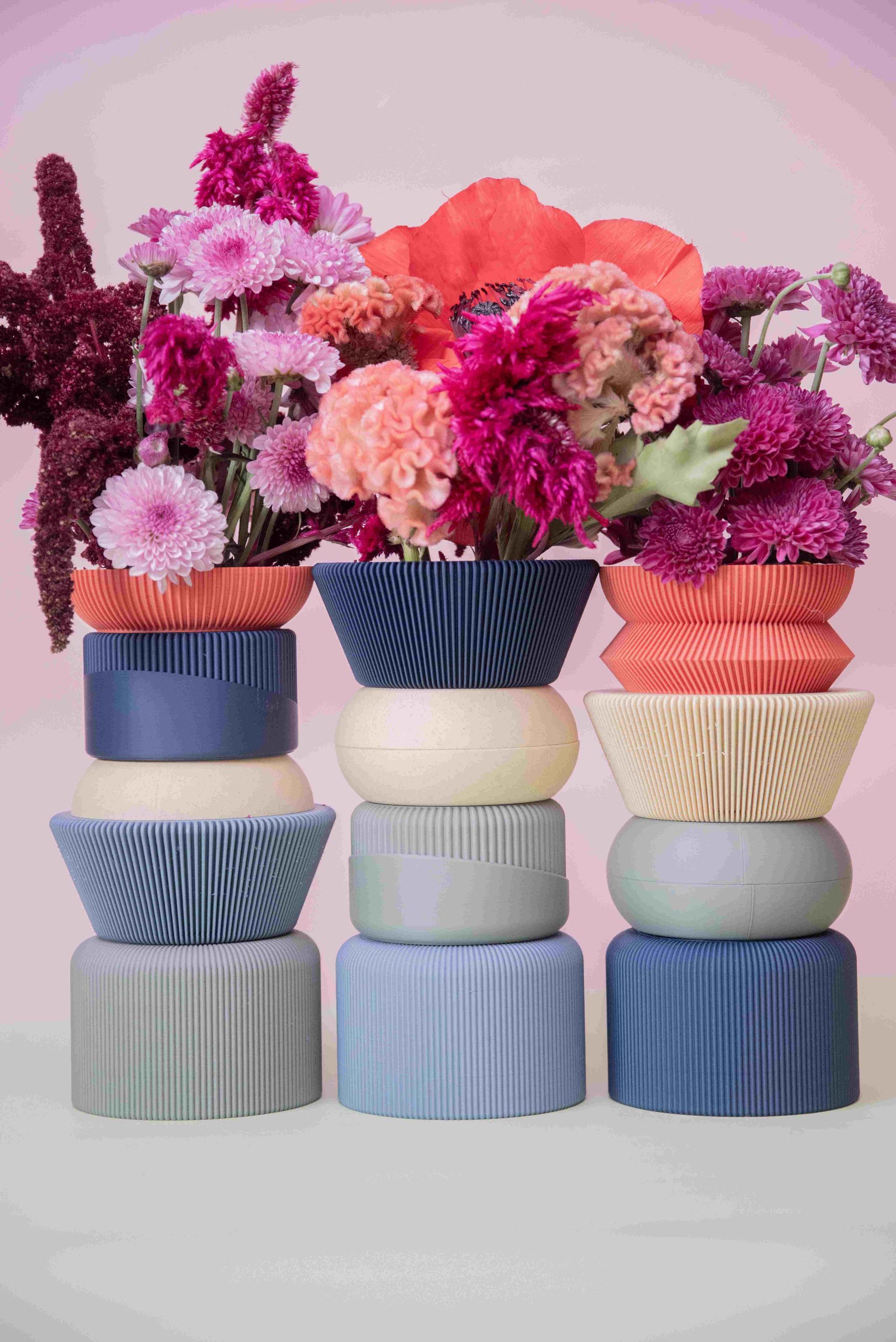 Sgt. Mags Stackable Vases/Photography by Gabbie de Guzman