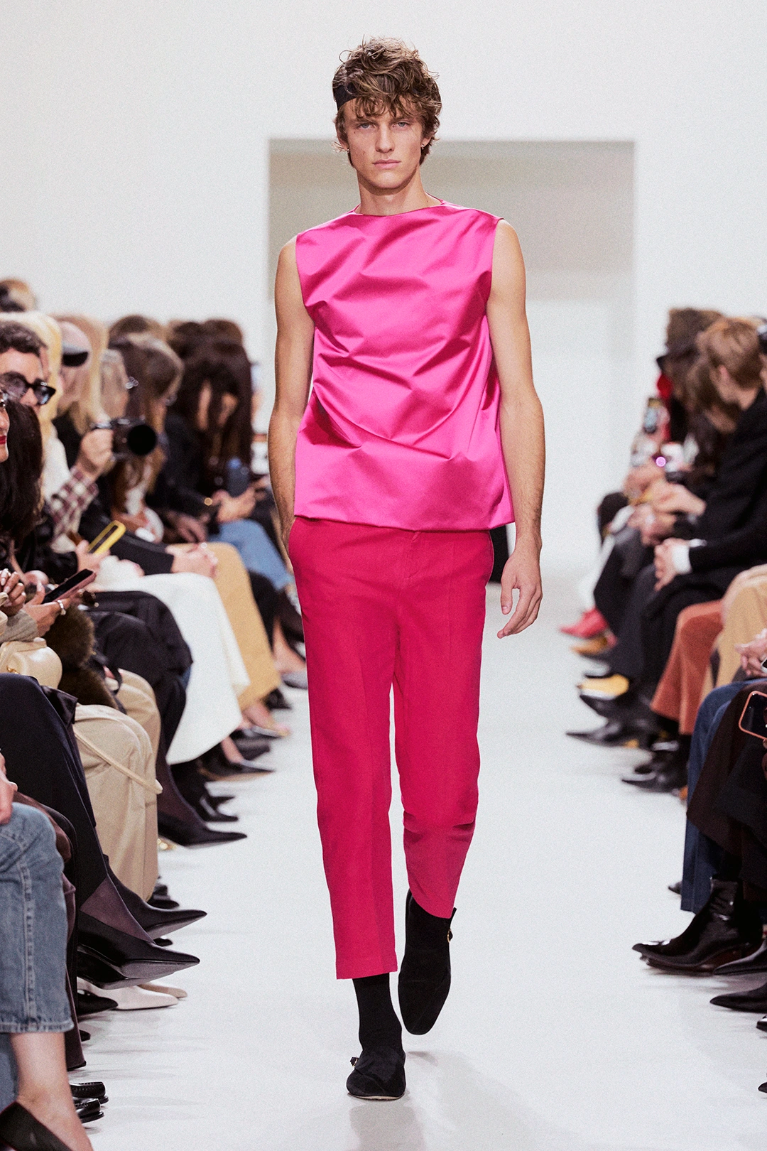 A look from the Celine Spring/Summer 2027 collection Michael Rider