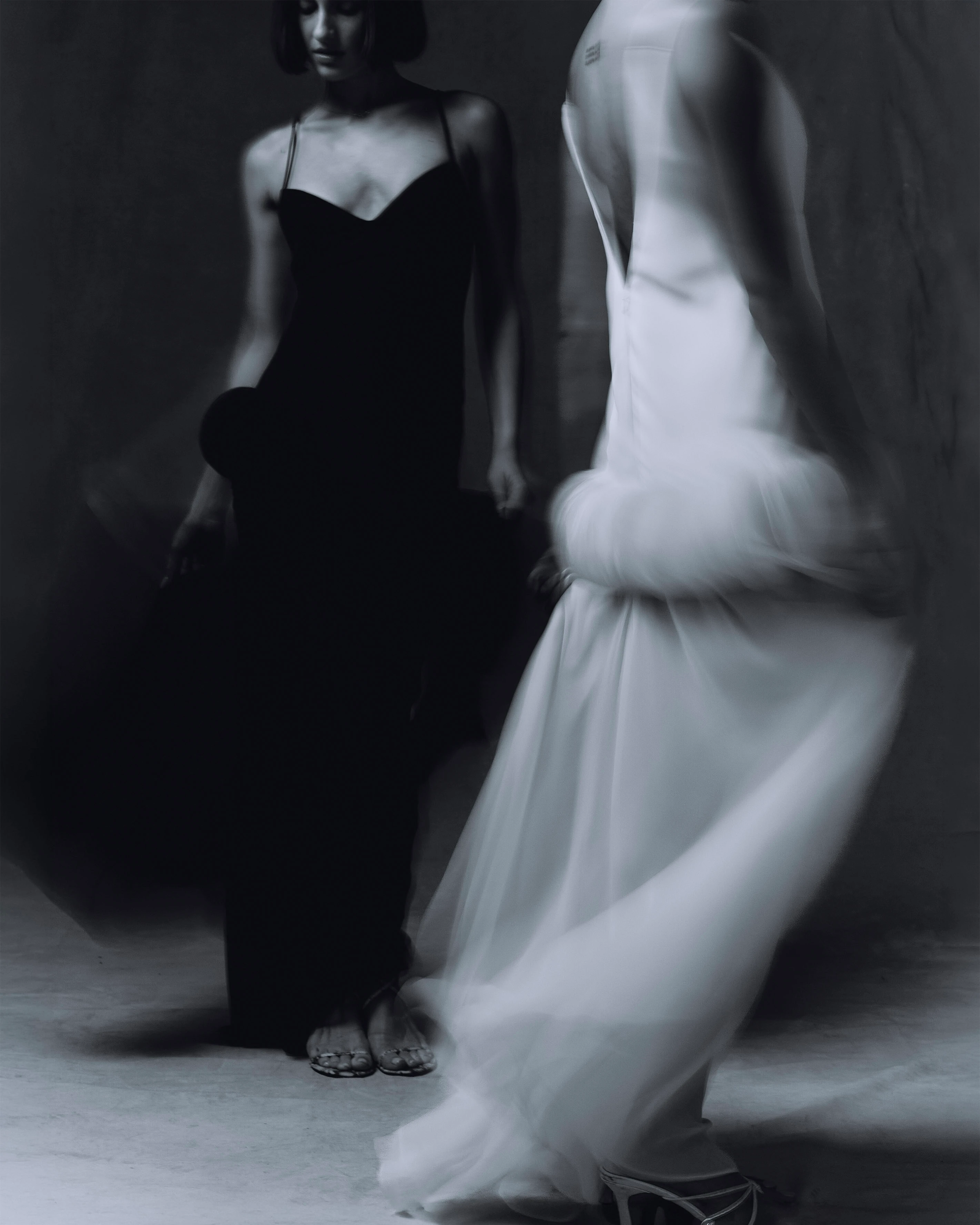Mark Bumgarner Holiday 2026 black and white dresses stylized Power Plant Mall