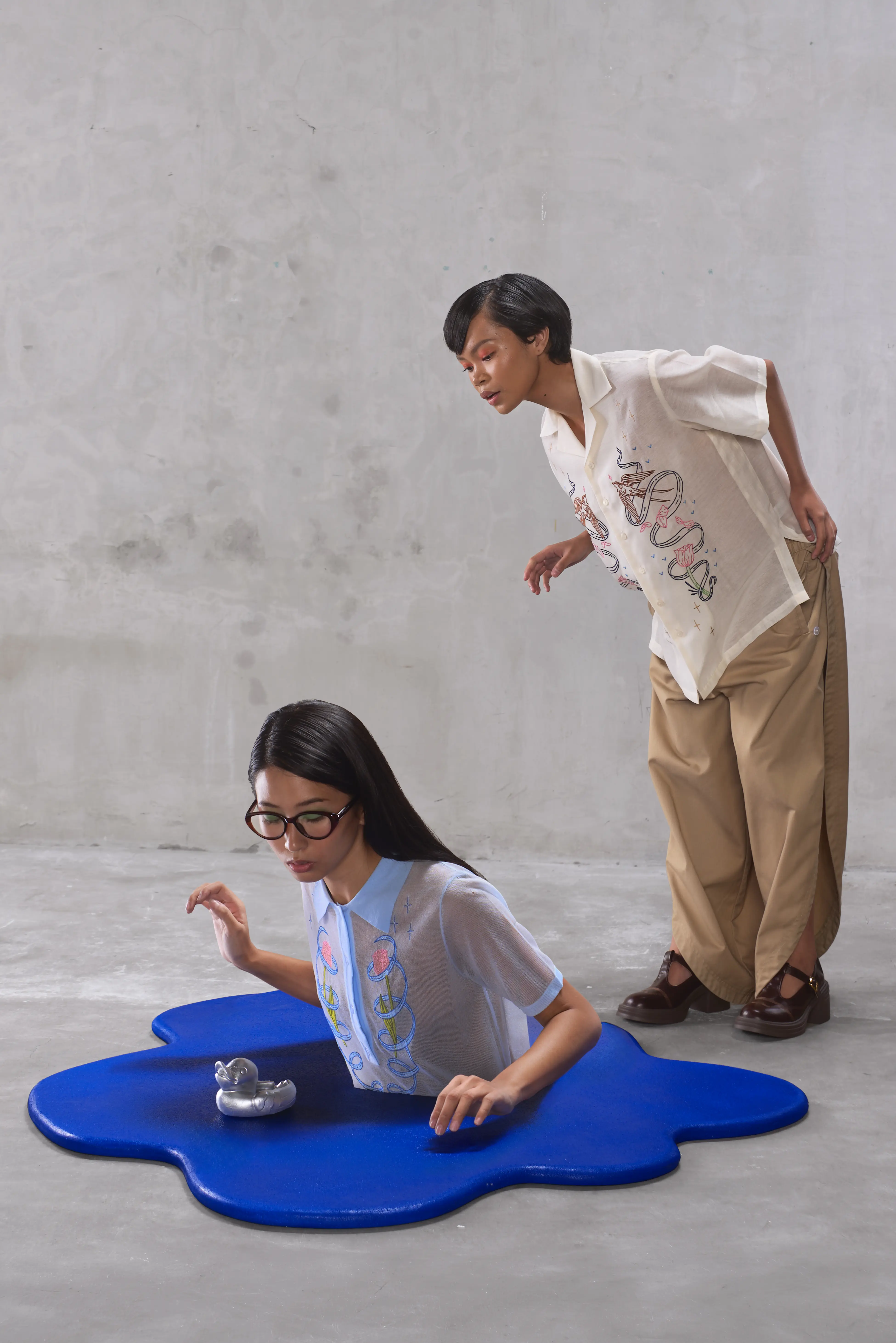 The Joji top and Tulip top