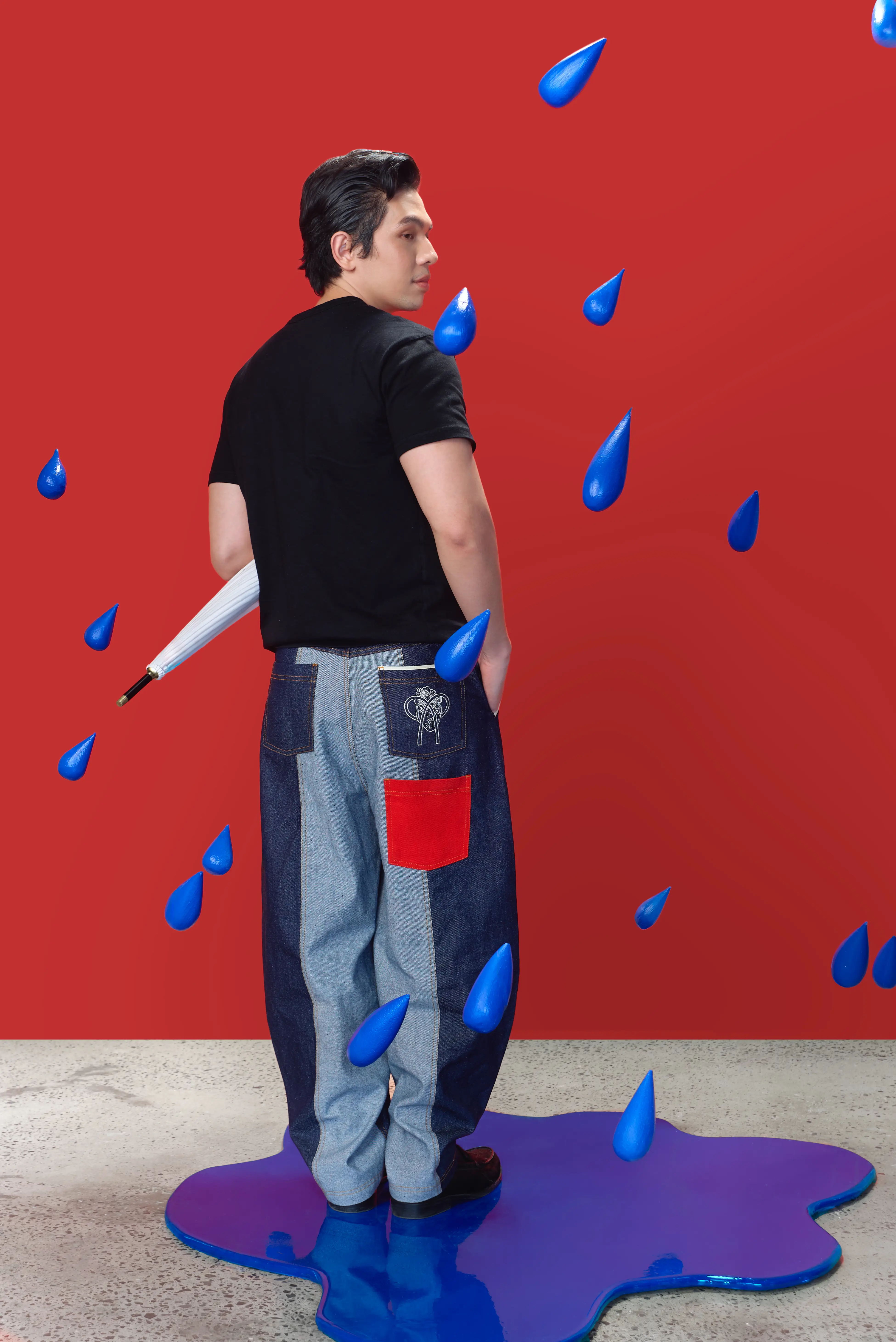 Plains & Prints x Randolf Collection: RJ Santos wears the Hero pants