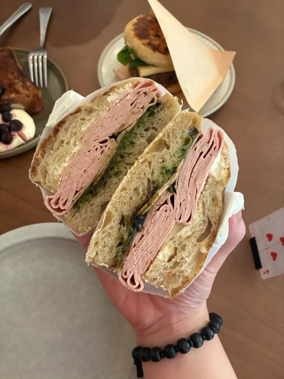 Mortadella Sandwiches Manila