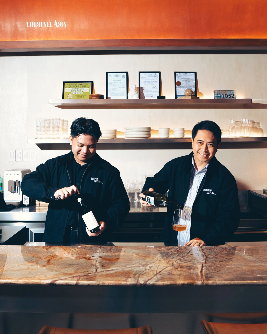 Head of Sales Sean Rosas with Assistant General Manager and Head of Operations Mike Beltran