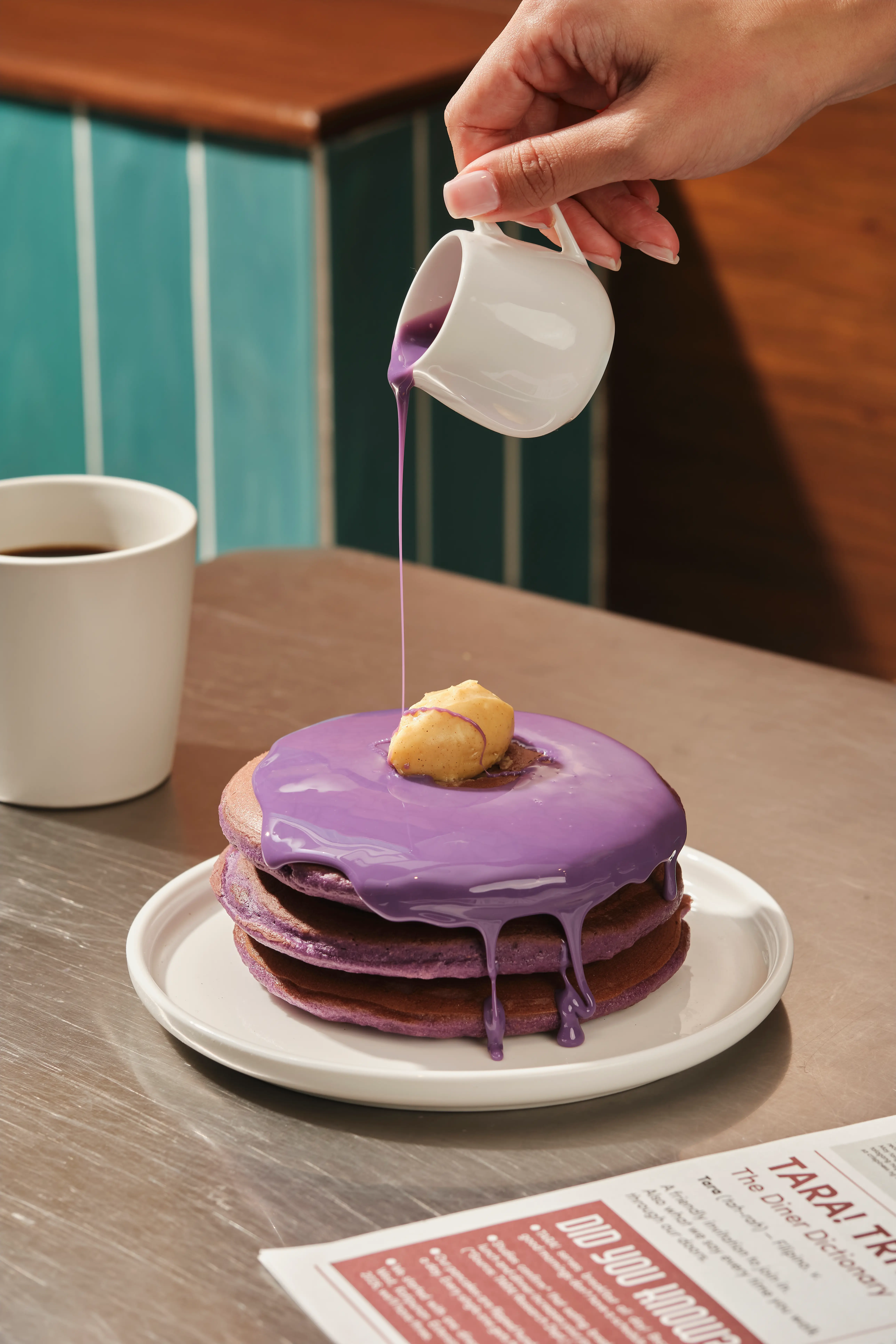 Purple Pancake Trio