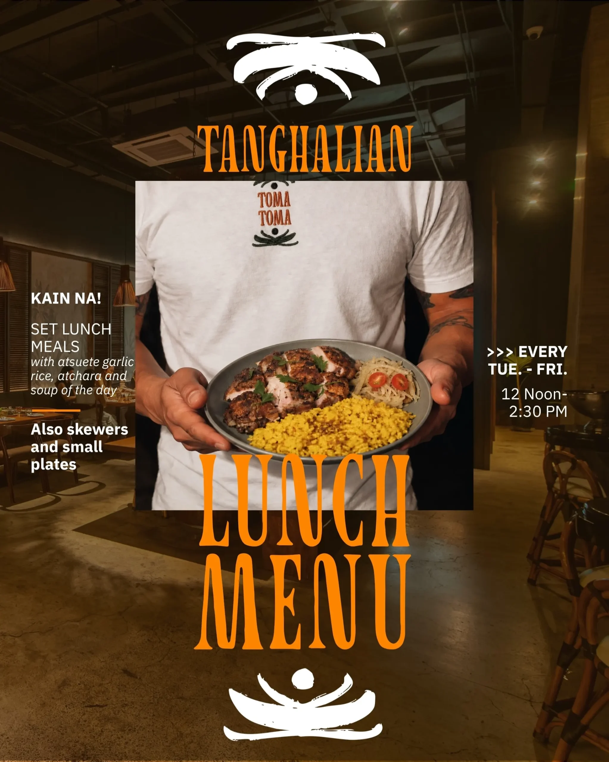 lunch hour set poster